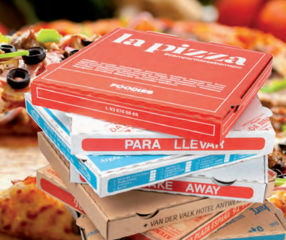 Cartoni pizza e rosticceria
