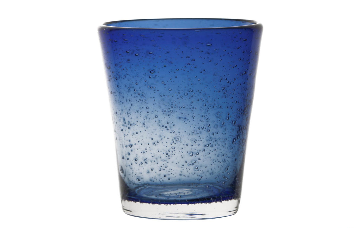 Bicchieri acqua incamiciati in vetro linea bubbles -7 colori