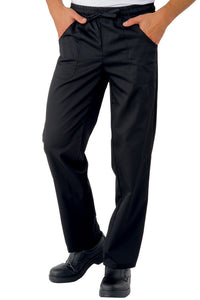 Pantalone Nero Extra Large con elastico in vita