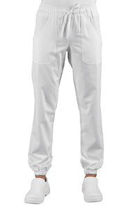 Pantalone Bianco Extra Large con elastico alle caviglie