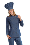 Giacca Lady Chef Jeans - 2 varianti disponibili -