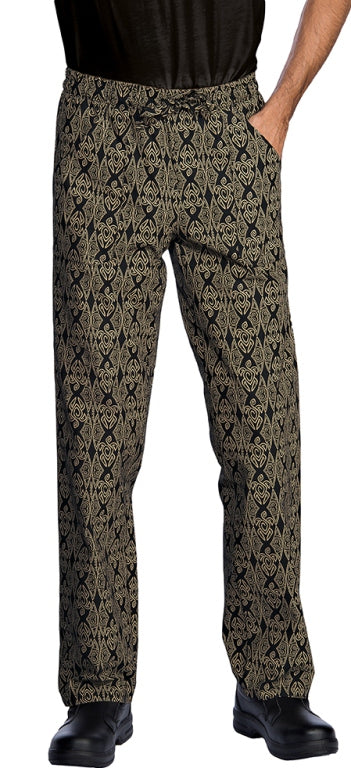 Pantalone Maori in cotone con elastico in vita - 3 fantasie disponibili -