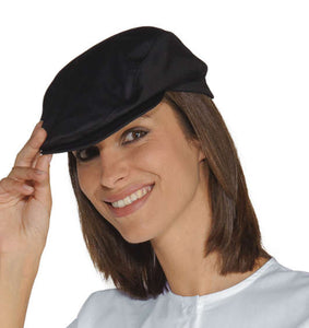 Cappello Coppola Nero - 35% PE 65% Cotone -