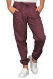 Pantalone in cotone con elastico alle caviglie - 19 fantasie disponibili -