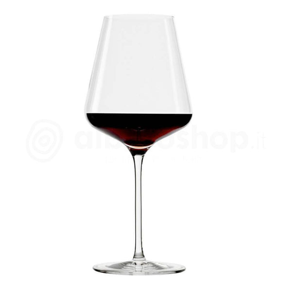 Calice vino rosso in vetro 