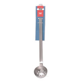 MESTOLO FORATO Con Manico a Tubo in acciaio inox unipezzo - 3 misure disponibili