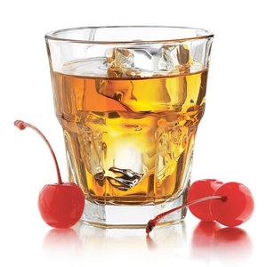 Bicchieri Acqua/wisky duratuff in vetro "linea Gibraltar"