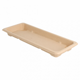 vassoio SUSHI BOX Bio 16,5x1,5x1,5cm+ Coperchio (50 unità)