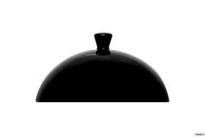 cloche in porcellana  nera "linea florence "