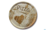 piatti pizza flour heart in porcellana "linea Napoli" -2 misure disponibili-