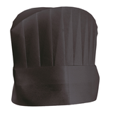 CAPPELLO CHEF CONTINENTAL IN AIRLAID NERO (10 UNITÀ) - 3 MISURE DISPONIBILI -