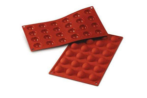 stampi multipli semisfera in silicone -6 misure disponibili-