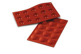 stampi multipli semisfera in silicone -6 misure disponibili-