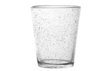 Bicchieri acqua incamiciati in vetro "linea bubbles" -7 colori disponibili-