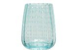 bicchieri acqua colorati in vetro "linea perlage" -8 colori disponibili-