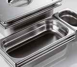 BACINELLA GASTRONORM GN 1/2 Inox - 6 misure disponibili