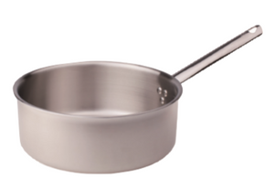 Casseruola bassa 1 manico alu-inox - 5 misure disponibili