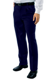 Pantalone Uomo 2 Pinces Fresco Lana Foderato Stretch - 3 colori disponibili -