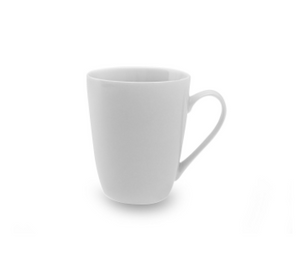 Tazza mug in porcellana bianca "Linea Just white"