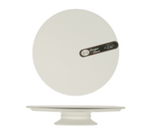 Alzate torta tonde in porcellana alluminica  "linea B&B" - 2 misure disponibili -