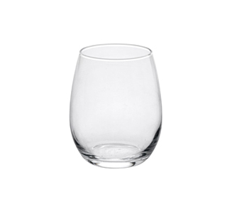Bicchiere acqua in vetro  