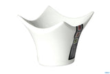 Coppette quadrate  in porcellana bianca   "Linea Just white" - 4 misure e 4 modelli disponibili -