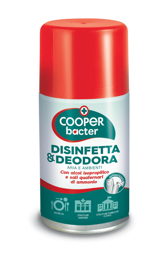 COOPERBACTER DISINFETTANTE AMBIENTI AUTOMATIZZATO 250ml (1 unità)