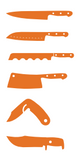 Affilalame manuale a due fasi per coltelli asiatici