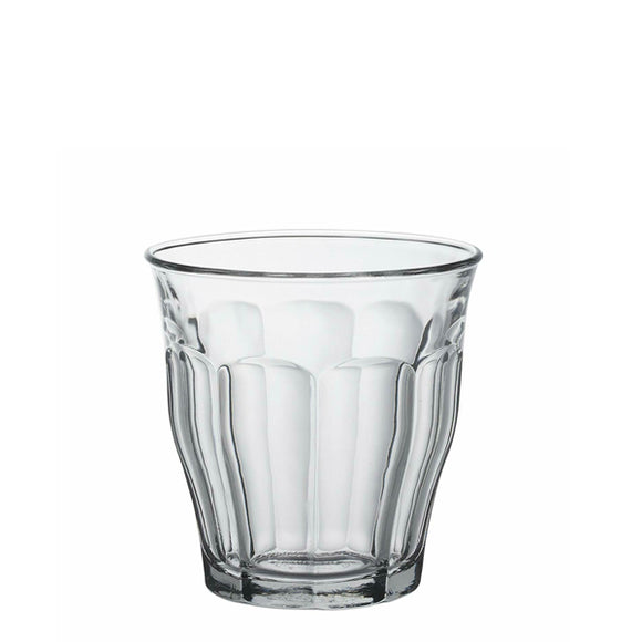 Bicchiere long drink basso in vetro temperato  