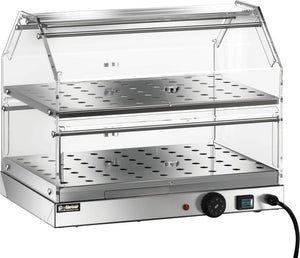 Vetrina riscaldata 85x35x40cm "400 Watt"