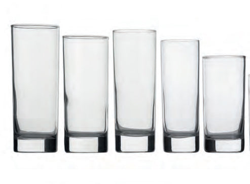 Bicchieri long drink in vetro