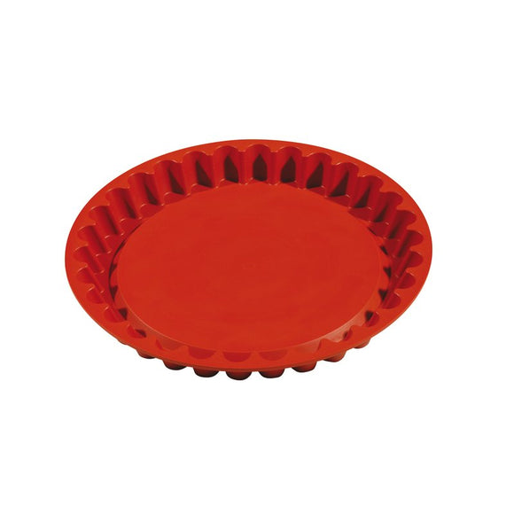 tortiere tonde cannellate in silicone  -3 misure disponibili-