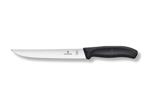 Coltello trinciante  con manico in tpe "Linea Swiss Classic"  (lama 18cm)