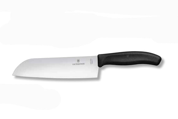 Coltello santoku con manico in tpe 